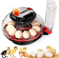 Incubator with Automatic Egg Turning and Humidity Control, Incubators for Hatching Eggs, Chicken, Ducks, Goose, Pigeon, Quail, Parrot Incubator for Farm, Lab, Science Classroom, Home by MYMULIKEHOME
