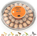 30 Egg Incubators for Hatching Eggs with Automatic Egg Turner, Auto Temperature Control, LED Candling, Humidity Monitor, 360° Viewing for Chicken Quail Parrot Birds by WONEGG