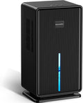 Dehumidifiers for Home, Upgraded 101OZ Dehumidifier (800 sq.ft), Quiet Dehumidifier for Basement, Bedroom, Bathroom, RV, Closet with Auto-off, Sleep Mode, 7 Colorful LED Light, Small Portable, Black by Unknown