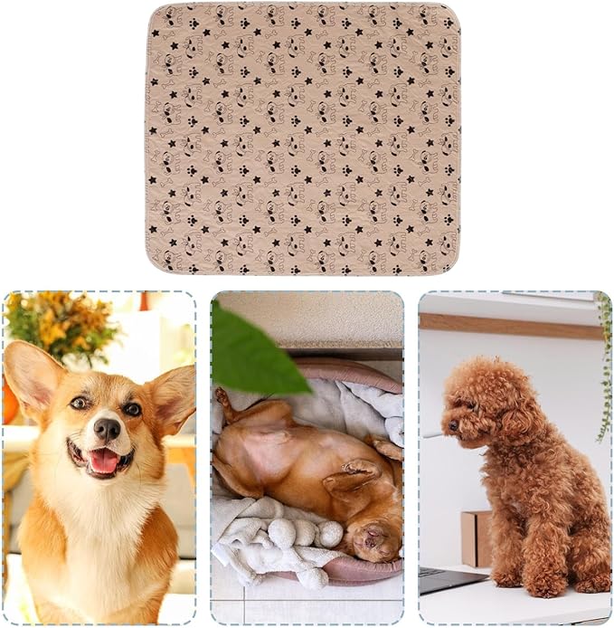 Pee Pads - Fast Absorbent Pet Training Mat, 1 Piece Reusable Washable Absorbent Pee Pads for Feline Hygiene, Pet Gear, Underlay for Cats, Litter Boxes, Playpens, Crates, and Travel Carriers - Image 5