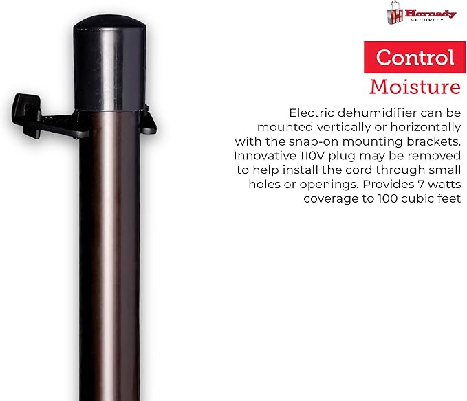 Hornady 95903 Electronic Gun Safe Dehumidifier Rod (12"),Black - Image 7
