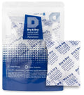 Dry & Dry 50 Gram [10 Packets] Silica Gel Packets Desiccants, Silica Packets - Rechargeable Silica Gel Packs, Desiccants Packets, Silica Gel by DryDry