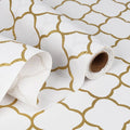 Shelf Liners Cabinet Liner Drawer Liner 12in X 6.5ft Gold Non Adhesive Strong Grip Non Slip Easy to Clean Waterproof and Washable Liner for Kitchen Cupboard, Desks, Pantry, Tool Box by Unknown