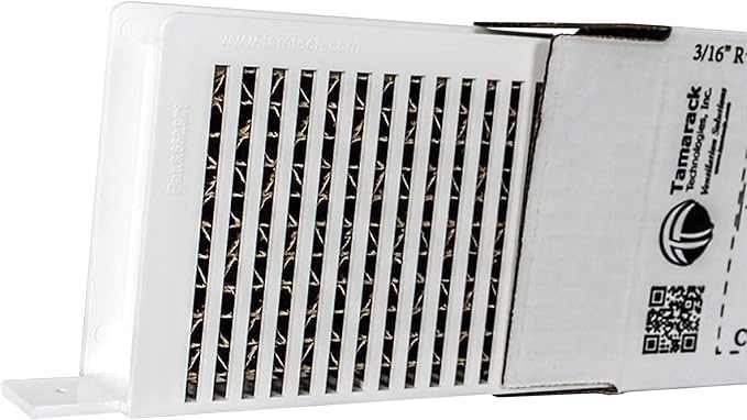 Tamarack Technologies Perfect Balance 27 1/4 x 4 3/4 Inch in Door Return Air Pathway Vent(3 Pack) - Image 2