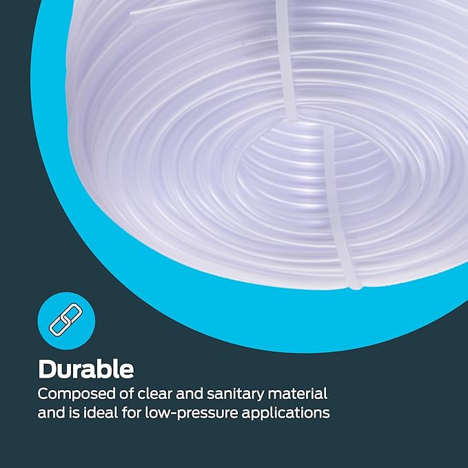 Eastman 0.17 Inch ID (1/4 Inch OD) PVC Clear Vinyl Tubing, 150 Foot Length, 98616 - Image 6