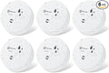 Geevon 6 Pack Water Leak Detectors, 100dB Water Sensor Alarms Flood Detector for Basements, Bathrooms, Laundry Rooms, Kitchens, Garages, and Attics, Water Alarms Battery-Operated (Battery Included) by GEEVON