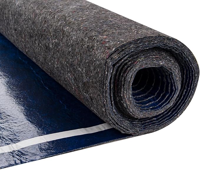 3-in-1 Premium Felt Underlayment with Vapor Barrier with pre-Attached Tape Seal- Bestlaminate - Green - 3mm - 100sq.ft./roll by Unknown