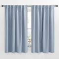 NICETOWN Blackout Curtains Window Drapes - (Vintage Blue Color) 52 inches W by 54 inches L, Set of 2, Blackout Curtain Panels for Boy's Nursery by NICETOWN
