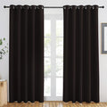NICETOWN Toffee Brown Blackout Curtains 84 inch Length, Grommet Top Room Darkening Drapes for Bedroom Living Room, Light Blocking Window Covering for Privacy (W66 x L84 Inch, 1 Panel) by NICETOWN