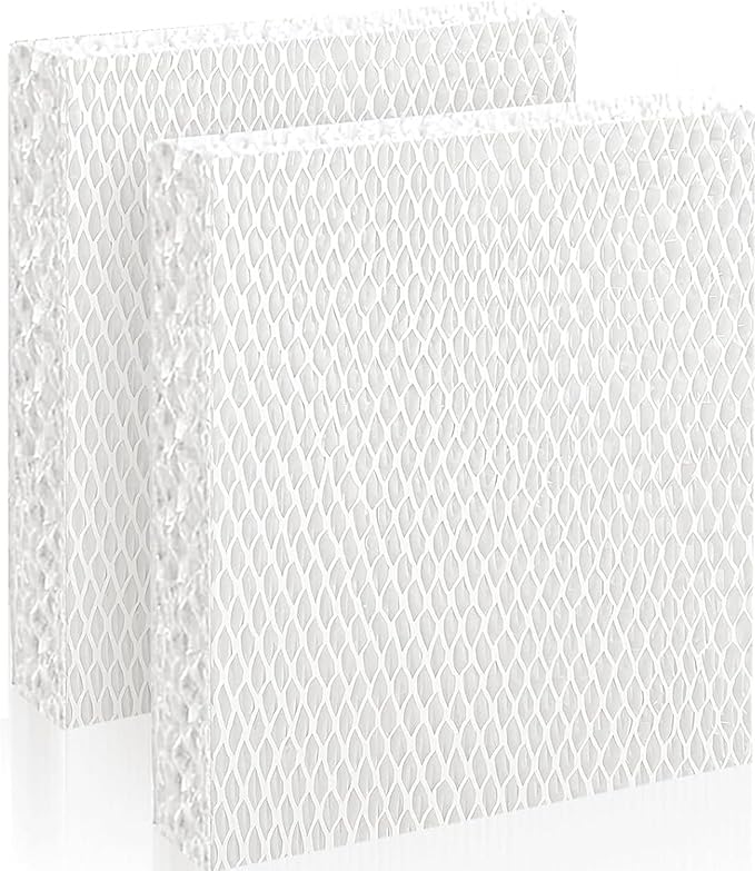 2-PACK Humidifier Replacement Filter T for Honeywell HEV615 and HEV620 Humidifier Wicks,Compatible with Part # HFT600 by HIHEPA