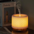 Essential Oil Diffuser, 280ml Ceramic Diffusers for Large Room, Ultrasonic Aromatherapy Diffuser with Cool Mist Humidifier, Quiet and Intelligent Oil Diffusers for Home,Office,Yoga,Bathroom by ONABOVIVA