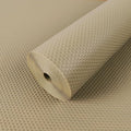 FLPMIX Shelf Liners for Kitchen Cabinets: 23 inch Wide Large Waterproof Under Sink Mat - Khaki Non-Adhesive Easy to Cut Drawer Liner for Pantry Shelves 23" W x 300" L by FLPMIX