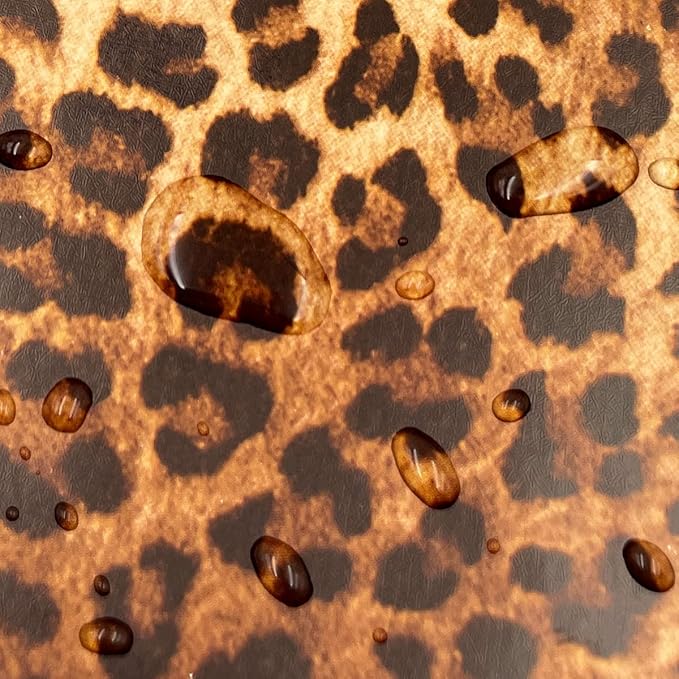 Sexy Leopard Print Self-Adhesive Shelf Drawer Liner Moisture Proof PVC Mat 45x300cm - Image 7