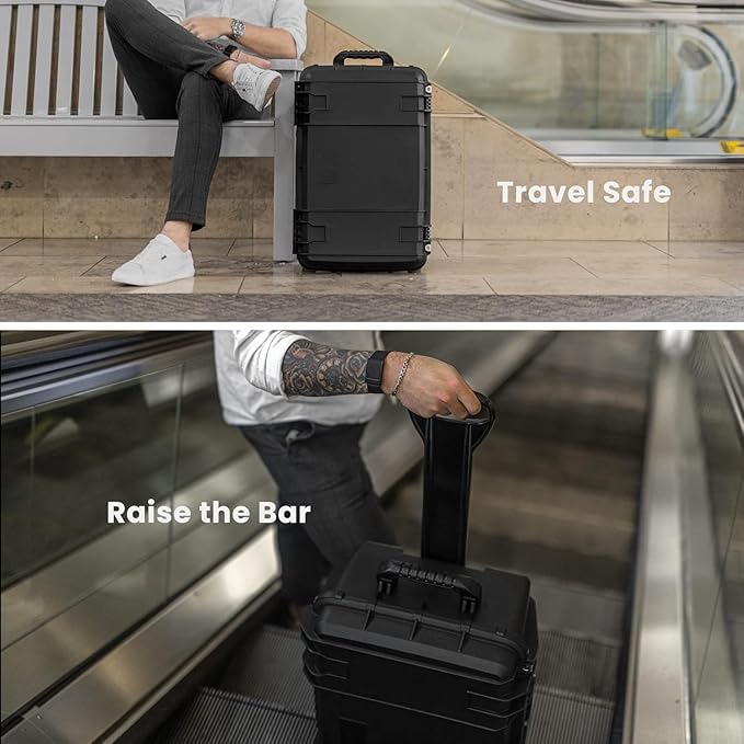 Seahorse 920 Heavy Duty Protective Dry Box Case - TSA Approved/Mil Spec / IP67 Waterproof/USA Made - Image 4