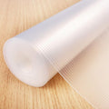 Glotoch Shelf and Drawer Liner for Kitchen Cabinet,12in x 30FT Non-Adhesive Cabinet Liners for Shelves Non Slip Waterproof Contact Paper for Cabinets Pantry Fridge EVA Wire Shelf Liner,Clear by GlotochExpress