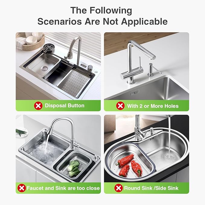 15.8" x 4" Stone Faucet Mat for Kitchen Sink, Quick Drying Diatomite Sink Tray, Faucet Sink Splash Guard for Prevents Moisture Buildup (Dark Gray) - Image 9