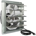 KEN BROWN 20 Inch Shutter Exhaust Fan With 1.65 Meters Power Cord Wall Mounted, High Speed 3500CFM, Vent Fan For Garages And Shops, Greenhouse,Attic Ventilation by KENBROWN