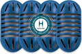 HoMedics Demineralization Cartridge for Ultrasonic Humidifiers – 4-Pack Humidifier Filter Replacements, Filters Mineral Deposits and Purifies Water in Air Humidifiers for Bedroom, Plants, Office Blue by Homedics