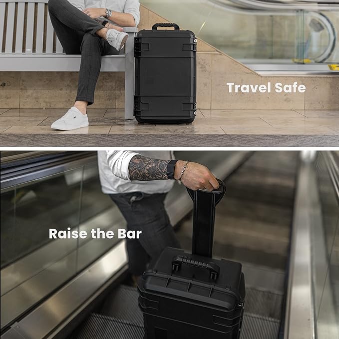 Seahorse 920 Heavy Duty Protective Dry Box Case - TSA Approved/Mil Spec / IP67 Waterproof/USA Made - Image 3