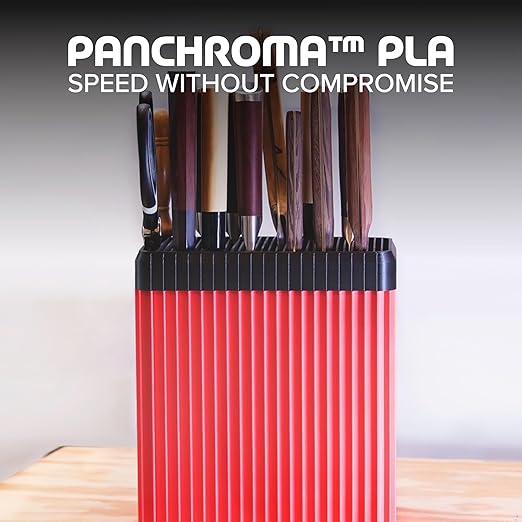 Panchroma PLA Red 3D Printer Filament, 1.75mm, 1kg Spool, Easy to Print, High Speed Printing, Tangle Free, AMS Compatible, Perfect for Toys, Decor, Miniatures, Models & Cosplay - Image 2