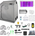 48"x48"x83" Grow Tent Kit, Indoor Grow Tent Complete System High Reflective Mylar Growing Tent +Upgraded LED Grow Light Combo,Hydroponics Indoor Plant Growing Tent + Carbon Filter by iMeshbean