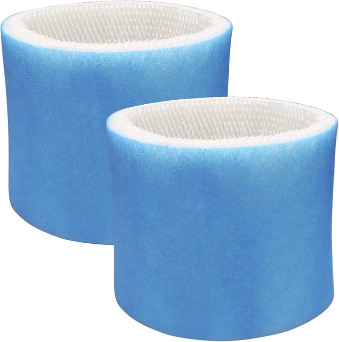 Smilyan 2 Pack Upgraded Blue Mesh HC-14 Humidifier Replacement Wicking Filter E for Honeywell HCM-6009 HCM-6011 HEV680 HEV685 Series, Part # HC14PF3 HC-14V1 HC-14 HC-14N by Smilyan