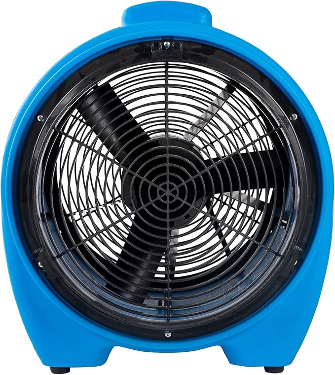 MOUNTO 16-Inch Axial Blower Exhaust Fan - 1HP, 5000 CFM, 200pa, Durable, Stackable, Ductable for Efficient Ventilation - Image 3