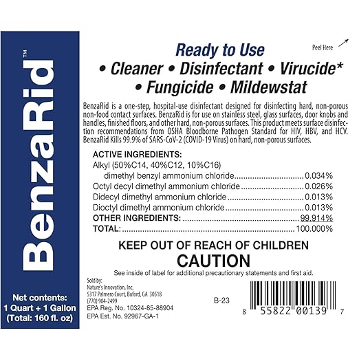 Pro Mold Killer Fungicide Disinfectant including Aspergillus Niger (Black Mold) H5N1 Pack | Multi-Purpose Fungicide, Mildewstat, Disinfectant, Virucide | EPA Reg. 1 Gal + 32 oz. - Image 8