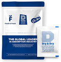 Dry & Dry 5 Gram [500 Packets] Silica Gel Packets Silica Gel Desiccants, Silica Gel Packs - Rechargeable (Food Safe) Silica Gel Packets, Silica Packets by DryDry