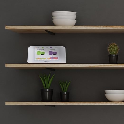 IQAir Air Quality Monitor Indoor, Swiss Design, Professional Grade, Detects PM2.5, CO2, AQI, Temperature, Humidity, Indoor Air Quality Real-Time Air Quality & Forecasting, Historic Data - Image 11
