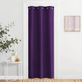 NICETOWN Energy Saving Blackout Darkening Drape, Triple Weave Home Decoration Thermal Insulated Solid Ring Top Blackout Curtain/Drape for Bedroom(1 Panel, 42 x 84 inch, Royal Purple) by NICETOWN