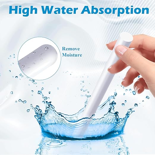 Drying Rod Stick for Toys, Reusable Diatom Desiccant & Deodorizer with Quick Drying Water Absorption, Durable Moisture-Proof Dehumidifier for Bathroom, Closet and Multi-Purpose Humidity Control - Image 3