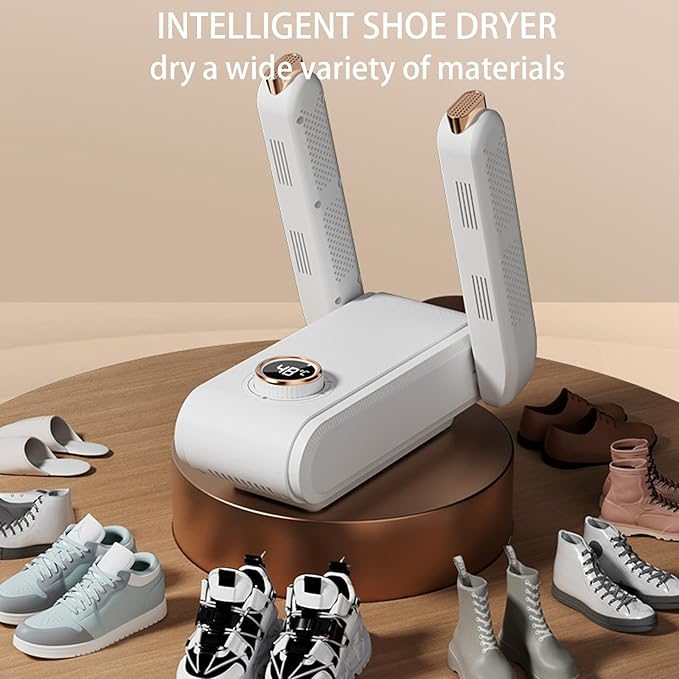 Boot Dryer for Work Boots，Shoe Dryer with Heat Blower， Shoe Dryers for Sneakers, Doubles as Glove, Helmet & Boxing Glove Dryer- Helps Reduce Odor(white) - Image 3