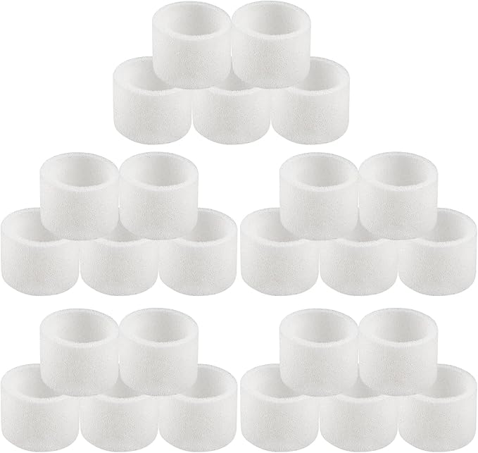 30-Pack Top Fill Humidifier Replacement Filters for LEVOIT LV600S, Superior6000S, OasisMist 450S, Classic160, Dual150, Dual200S, Classic300(S) to Improve Humidification Efficiency by PANDEELS