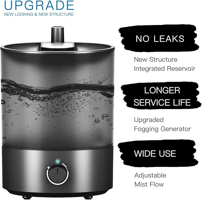 MRREPTILE Reptile Fogger Humidifiers Mister, Misting System for Reptiles, Terrarium Fogger Humidifier, 2.8L Large Capacity Reptifogger [UPGRADE] - Image 3