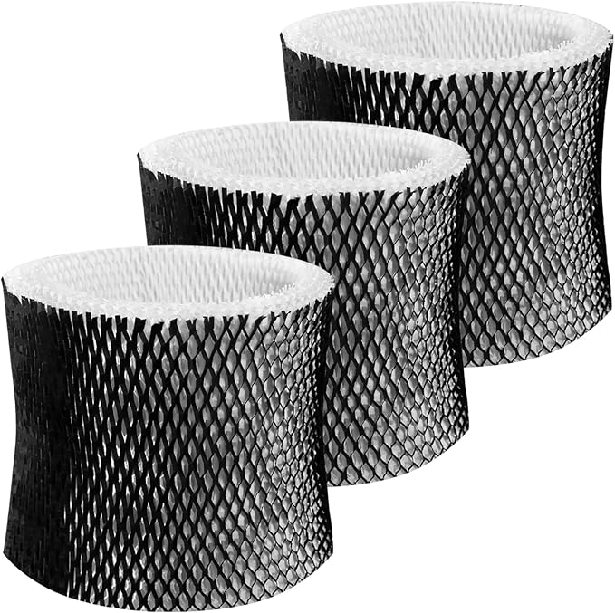 HWF64 Humidifier Filter for Sunbeam Humidifier Filter B, SCM1746, Long-Last & Sturdy, Fits Holmes HM1746, HM-1745 and Bionaire BWF64, 3 Pack by SUNRRA