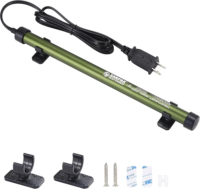 Gun Safe Dehumidifier Rod | Dehumidifier Rod For Enclosed Spaces, Gun Safe & Cabinets | Protect Valuables & Stop Humidity, Moisture, & Corrosion | Comes with 2 Mounting Brackets | 12''/30cm by Zarpax