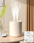 Portable Small Humidifier, 1500ml Small Humidifiers for Bedroom Baby, 1800mAh USB Personal Desktop Portable Humidifiers for Travel,Office, Car, Home, Auto Shut-Off, 3 Mist Modes, Super Quiet by KASYDoFF