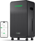 VIVOSUN AeroDrain D12 Smart Environmental Dehumidifier, up to 12L/day, 2L Water Tank, with Temperature & Humidity Sensor Probe, Smart Remote Control, Designed for Grow Tents by VIVOSUN