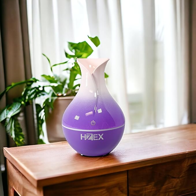 Spiral Essential Oil Diffuser with 7 Color Changing Lights and 5V USB Cable for Home Office, 130ml Mist Humidifier Silent Aroma Diffusers, Variant Colors (Orchid) - Image 8