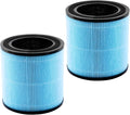 2 Pcs Replacement Filters, 4 in 1 True Filters High Efficiency Activated Carbon Filter Compatible with Airtok Ap0601 Air Purifier by BOXOB