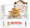 Smart Mushroom Growing Tent,Grow Mushrooms at Home Kit,Fully Automatic Mushroom Grow Box,Automatically Adjusts Humidity,Fresh Air System,with Lighting,Just Add Spores,Automatic Growth. by Nevixtal