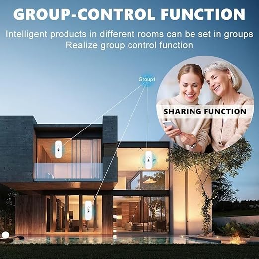 Temperature and Humidity Monitor Sensor WiFi & Bluetooth,No Hub Required,Compatible with Alexa and Google Home,for Home,Greenhouses Accessories,Office 2Pack(No Include Battery) - Image 5