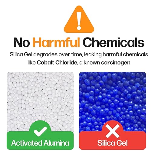 Slice Engineering (2lb) Activated Alumina Desiccant | 10X More Powerful Than Silica Gel | Infinitely Rechargeable | Prevent Wet Filament | Reusable Desiccant | Made in The USA - Image 4