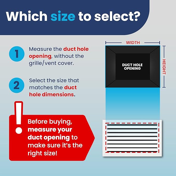 14x8 Inch (Duct Opening) Air Return Vent Cover Decorative – Premium Aluminum AC Vent Cover for Ceiling & Wall, Rustproof Grille, Ideal for Home HVAC Grille, Durable & Easy to Install by ACLAMINAIRE - Image 3