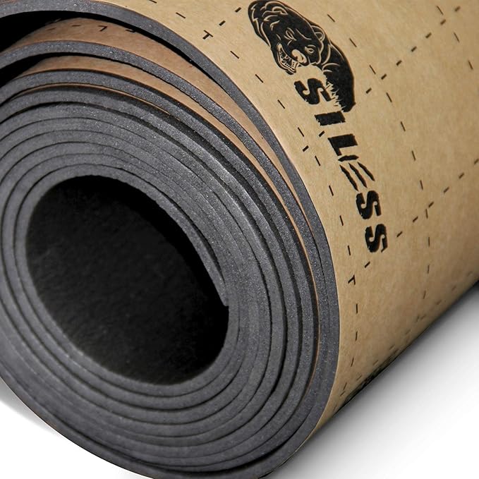 Siless Liner 157 (4 mm) mil 36 sqft Car Sound Deadening Closed Cell Foam & Heat Insulation mat - PE Foam Sound Deadener Material & Heat Barrier by SILESS
