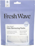 Fresh Wave Lavender Odor Eliminating & Deodorizing Packs | Bag of 6 | Safer Odor Relief for Small Spaces | Natural Plant-Based Odor Eliminator | Odor Absorbers for Home by FreshWave