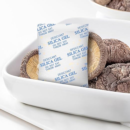 Desiccant Packs for Storage, 75 Packs 20 Gram Silica Gel Packets for Moisture Control, Food Grade Moisture Absorbers with Color Indicating, Desiccant Packs for Foods, Electronics, Jewelry, Safe - Image 7
