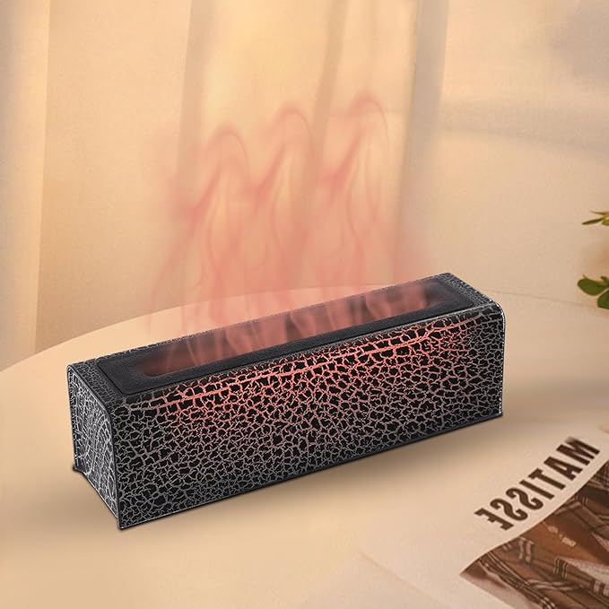 Essential Oil Diffuser | 7 Colour Lights Aromatherapy Diffuser | Aroma Diffusers for Home | Air Humidifier | Timable & Auto Shut-Off | 5.07oz | Black - Image 3