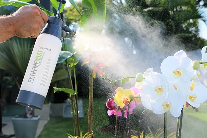ExtremeMIST High-Performance Garden Sprayer - Ultimate Plant Mister & Spray Bottle for Plants - Horticultural Hand Pump Sprayer with Adjustable Brass Nozzle - Outdoor & Indoor Plant Humidifier - 20 Oz - Image 5